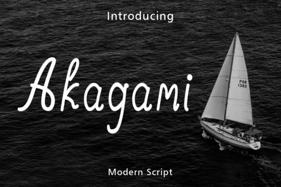 Akagami: A Handwritten Font for Makers