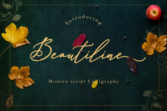 Beautiline: A Handwritten Font for Makers