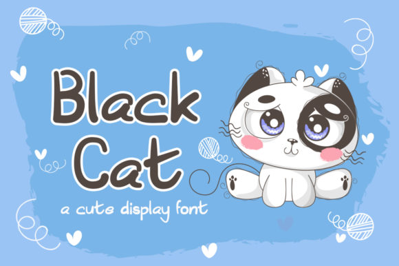 Black Cat: A Handwritten Font for Editorial Design