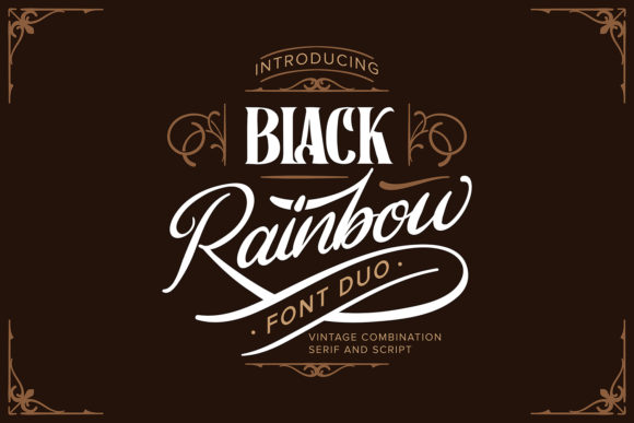 Black Rainbow Font: Elevate Your Brand Identity