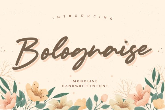 Bolognaise: The Handwritten Font for Scroll-Stopping Design
