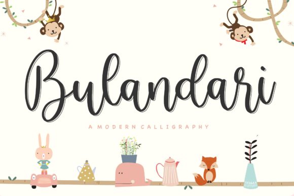 Bulandari: A Friendly Handwritten Font for Editorial Design