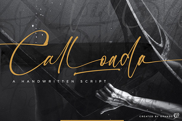 Calloada: A Relaxed Script Font for Modern Brands