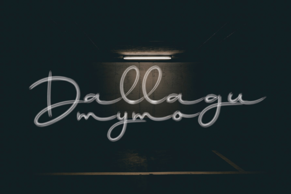Dallagu Nymo: The Script Font for Scroll-Stopping Designs