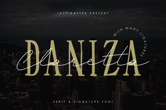 Daniza Claretta: The Versatile Typeface for Marketers