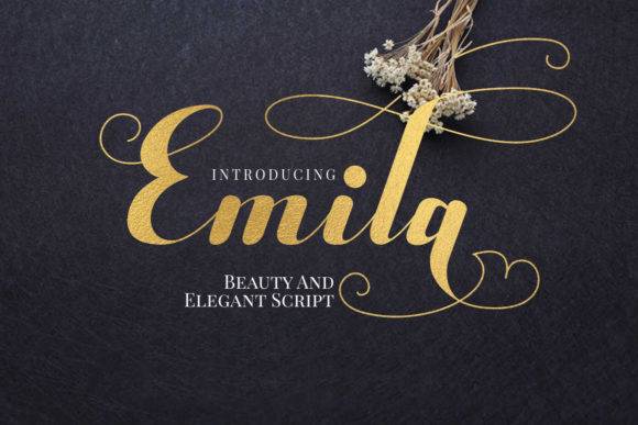 Emila: The Elegant Handwritten Typeface for Modern Branding