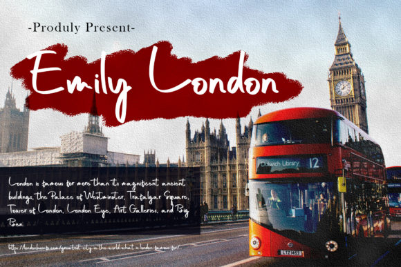Emily London: A Friendly Handwritten Font for Branding