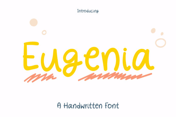 Eugenia Font: A Friendly Handwritten Typeface for Branding