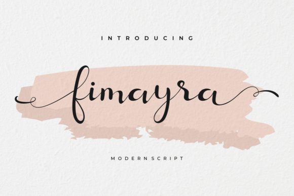 Fimayra Font Review: Elegant Script for Branding