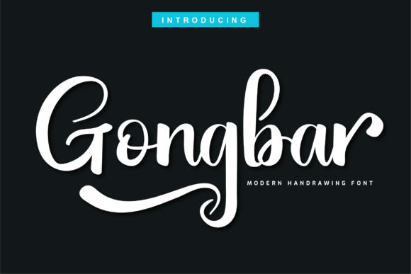 Gongbar: A Timeless Handwritten Font for Editorial Design