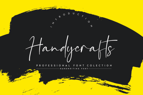 Handycrafts: A Timeless Script Font for Makers