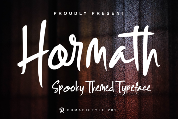 Hormath Font: A Relaxed Handwritten Typeface for Branding