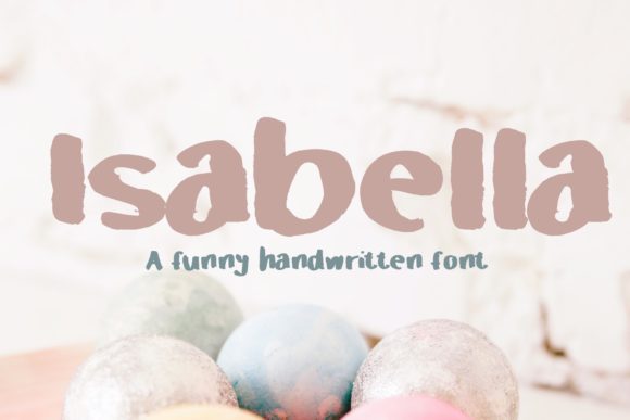 Isabella: A Handwritten Font for Branding