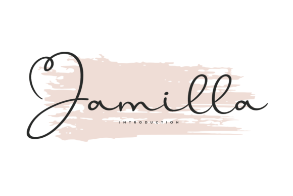 Jamilla: A Handwritten Font for Editorial Design