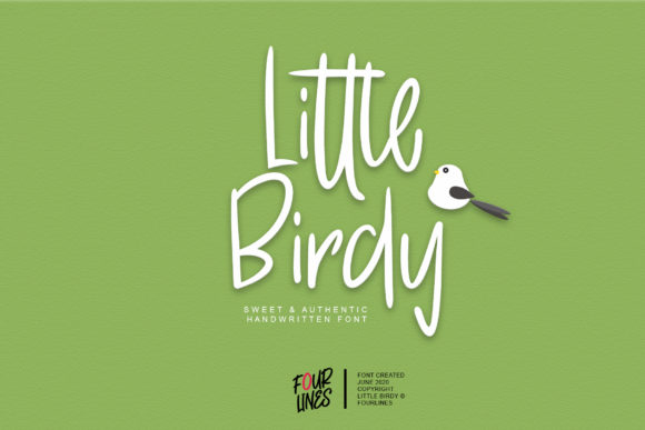 Little Birdy Typeface for Elegant Branding