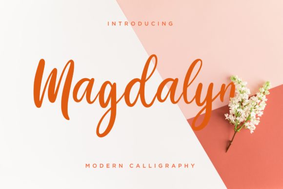 Magdalyn: A Handwritten Font for Web Design