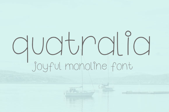 Quatralia: A Friendly Handwritten Font for Brands