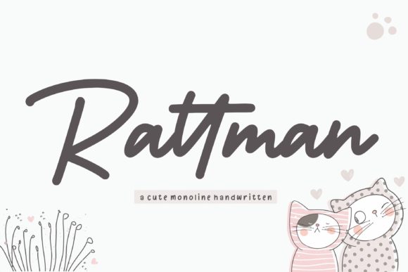 Rattman: The Handwritten Font for Scroll-Stopping Design