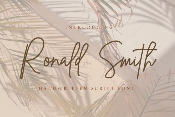 Ronald Smith Font: Elevate Your Campaign Visuals