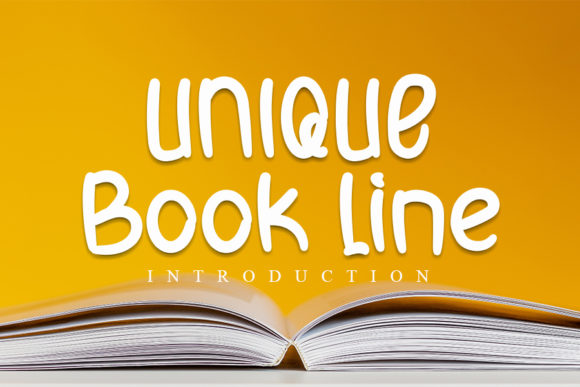 Unique Book Line Font: A Designer’s Take
