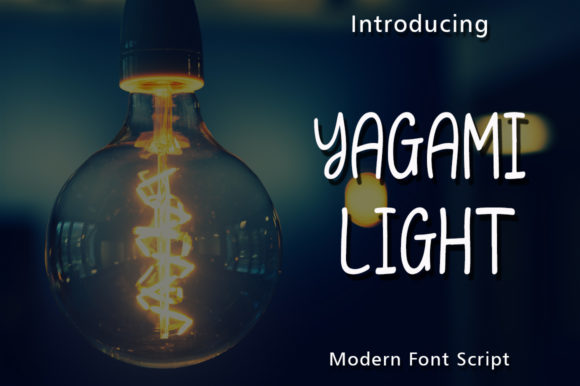Yagami Light: A Friendly Handwritten Font for Web Design